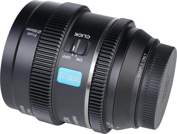 Productafbeelding Sirui 20AF133X-EN 20mm AF Anamorphic Objektiv (Sony E-Mount, Neutral Flare) (APS-C / DX)