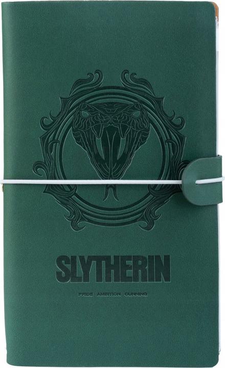 Slytherin Travel Journal (Gepunktet, Liniert, Harter Einband)