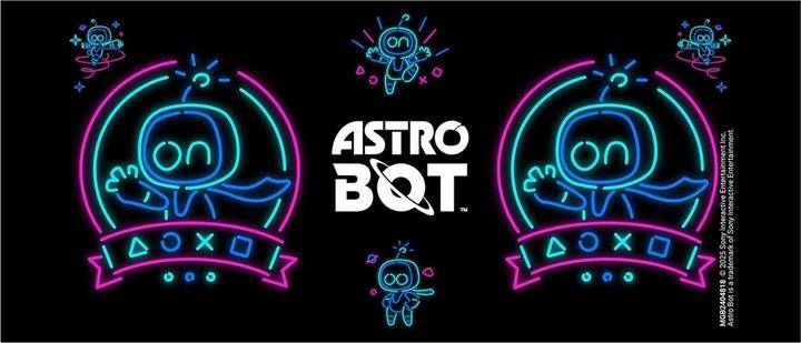 Produktbild Astro Bot Neon Kaffeebecher Logo (315 ml)