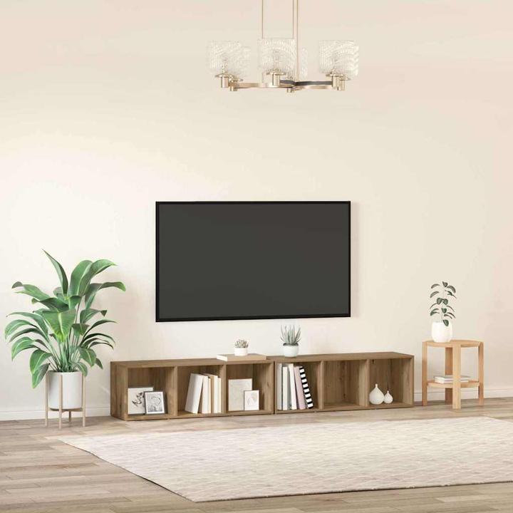 Produktbild vidaXL TV-Schrankset (35 x 35 x 107 cm)