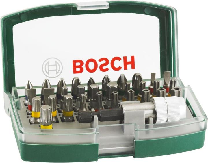 Actual product image Bosch Professional Zubehör Bosch Blau Zubehör 2607017560 SCHROEVEN MP (32-DELIGE SCHROEFBITSET MET KLEURCODERING)