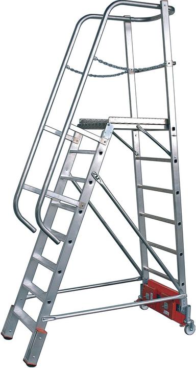 Produktbild Krause Alu-Plattformleiter STABILO Vario kompakt (Plattformleiter, 161 cm)