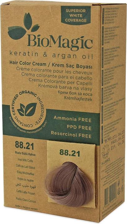 Actual product image Bio Magic Natural Permanent Hair Dye and Kit with Organic Ingredients