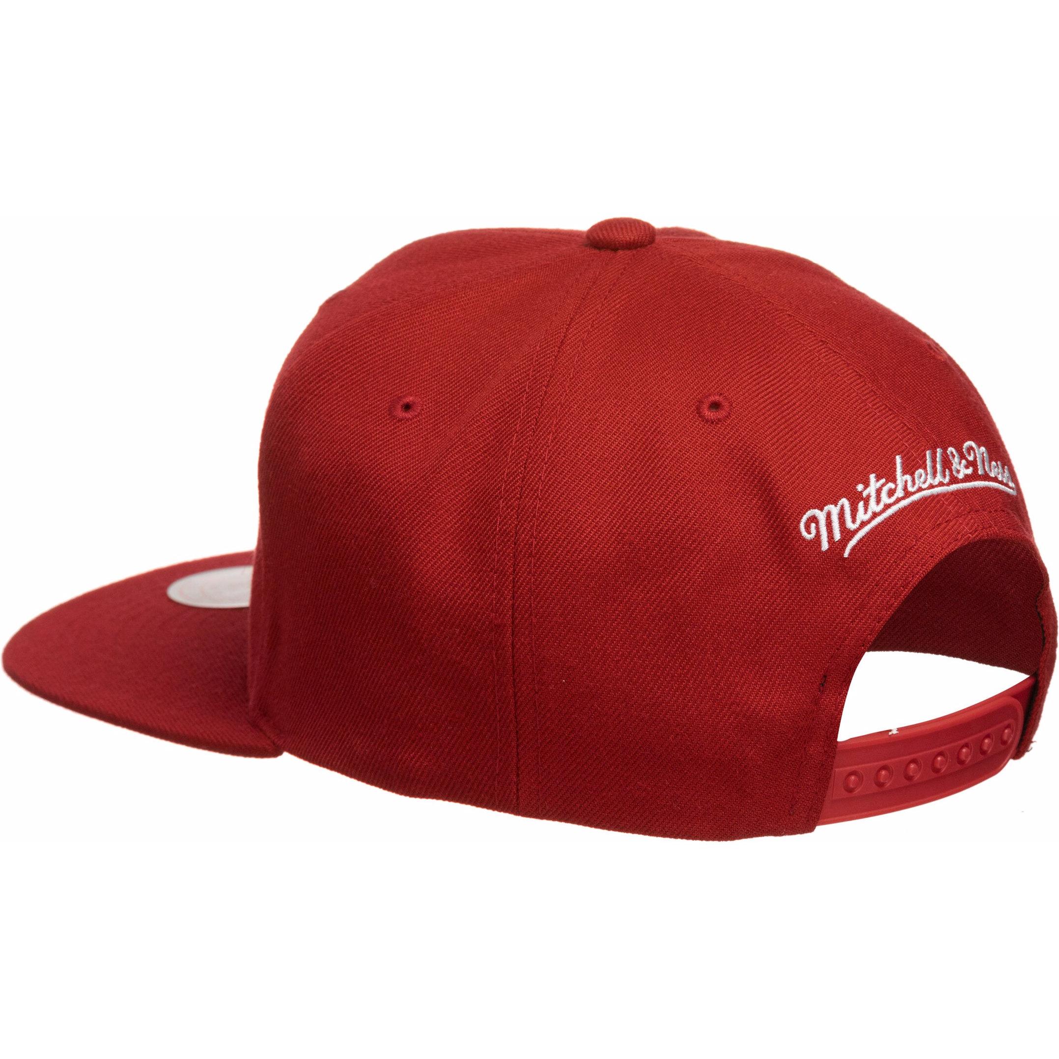 Thumbnail - Mitchell & Ness, Herren, Cap, NBA Chicago Bulls Team Ground 2.0 Snapback Cap, Rot, (One Size)