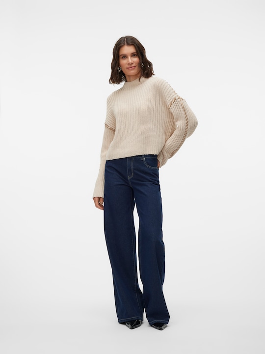 Immagine prodotto Vero Moda VMNEWCREAM Pullover Maglione lavorato a maglia (XS)