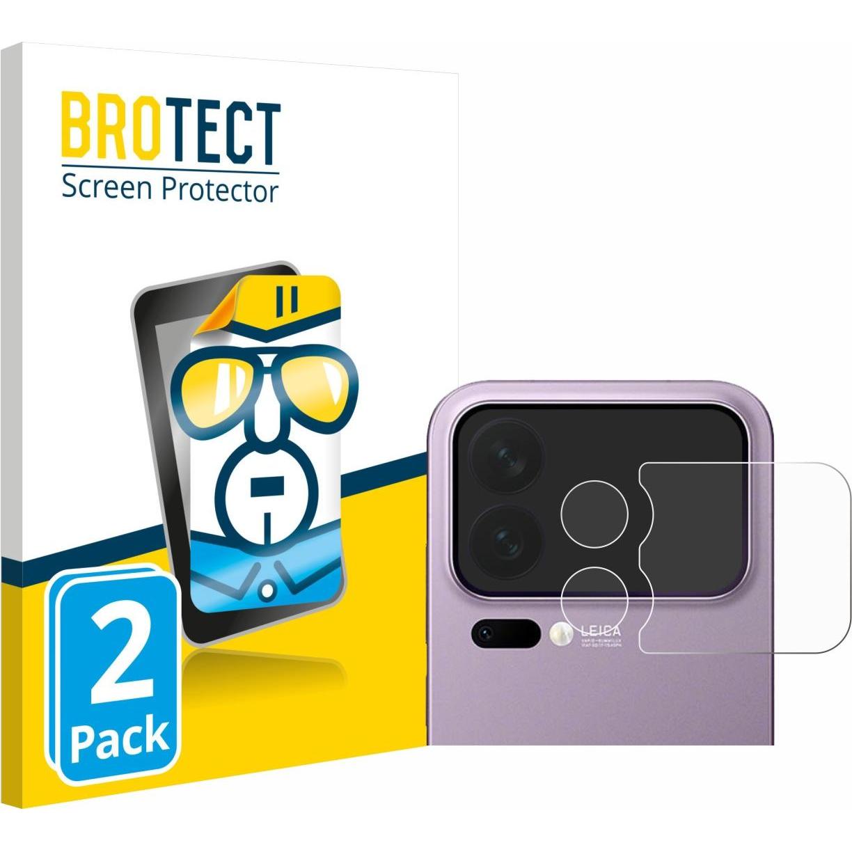 BROTECT Pellicola Trasparente (2 pz., Apple iPhone 17 Pro Max), Pellicola protettiva smartphone, Trasparente