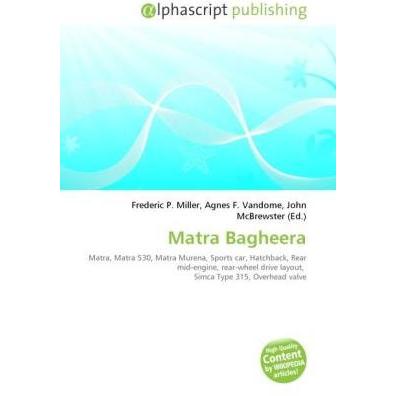Matra Bagheera, Ratgeber