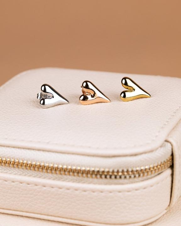 Image du produit Luamaya Flowy Heart Studs Small (Acier inoxydable)