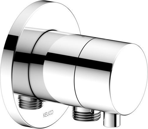 Actual product image Keuco Shut-off valve IXMO UP f 1 Verbr Rosette round vc