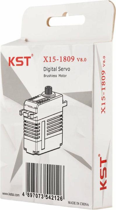 Immagine prodotto KST Mini Servo X15-1809 V8.0 24,4 kg, 0,07 s, Brushless HV