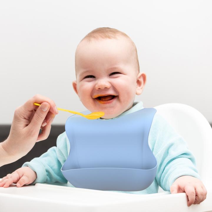 Actual product image Intirilife Baby Bib Silicone