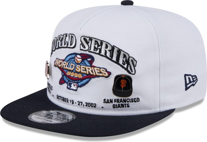 Actual product image New Era Golfer Cap - World Series 2002 Pin Angels Giants (One size)