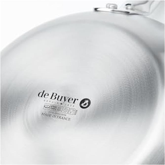 Actual product image de Buyer Pan Alchimy 20 cm (20 cm, Frying pan, Stainless steel)