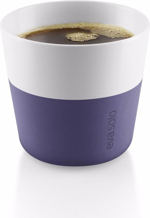 Produktbild Eva Solo Kaffeebecher 230 ml, 2 Stück, Violett/Weiss (230 ml, 2x)