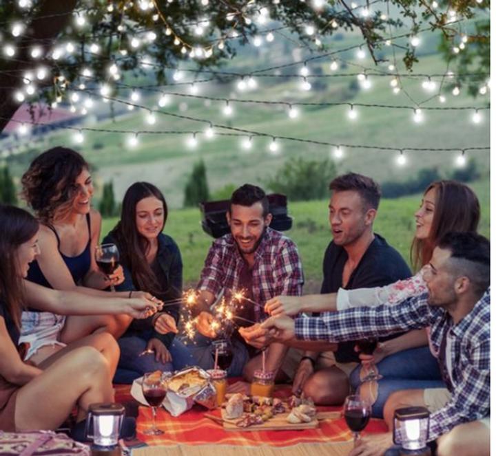 Actual product image Grundig Solar bulb 100pc warm white LE (16.85 m)