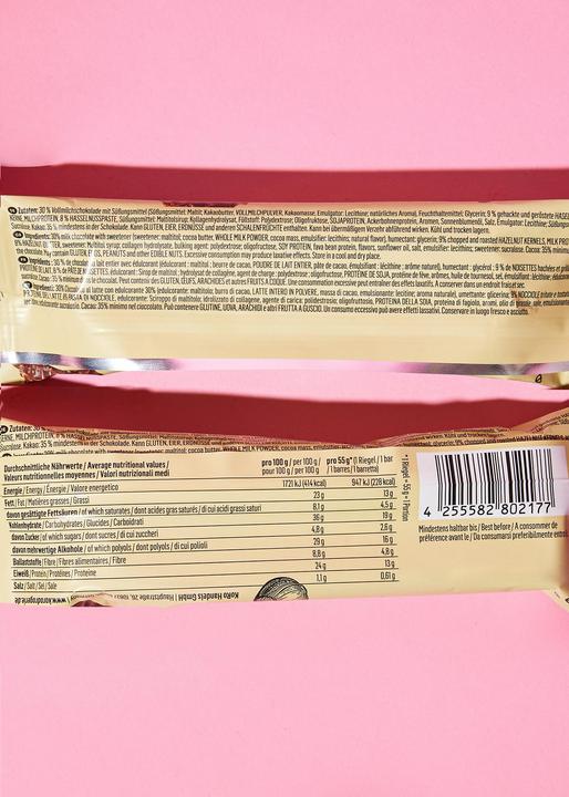 Actual product image KoRo Protein Bar Deluxe (Hazelnut, 1 pcs., 660 g)