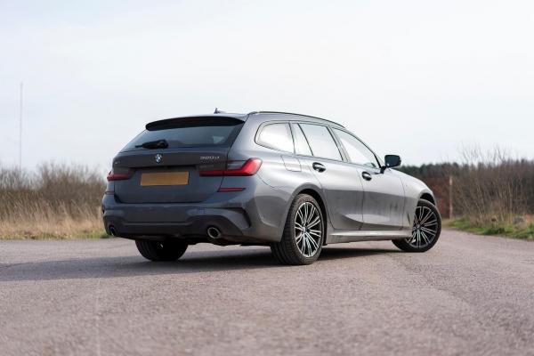 Actual product image Carshades Sunshade trims for BMW 3 Series Touring (estate) from 2019