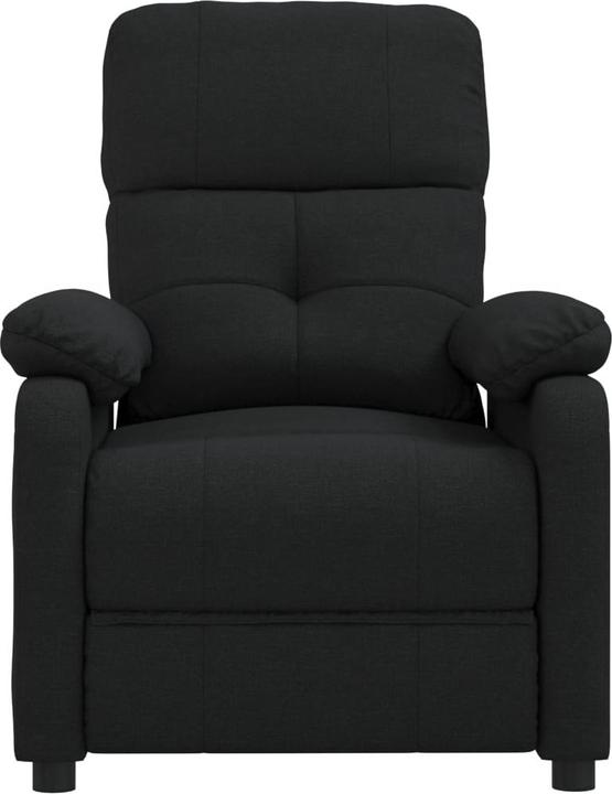 Immagine prodotto vidaXL Poltrona massaggiante Poltrona TV Poltrona relax Poltrona reclinabile Tessuto nero