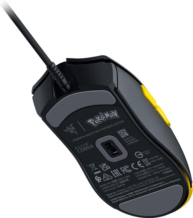 Actual product image Razer Cobra Pokemon Kanto Starters Ed. (Cable)