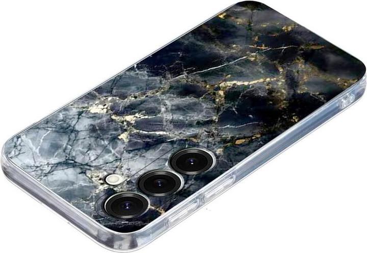 Produktbild Cover-Discount Galaxy S25 FE - Silikon Hülle mit Marble Motiv (Samsung Galaxy S25 FE)