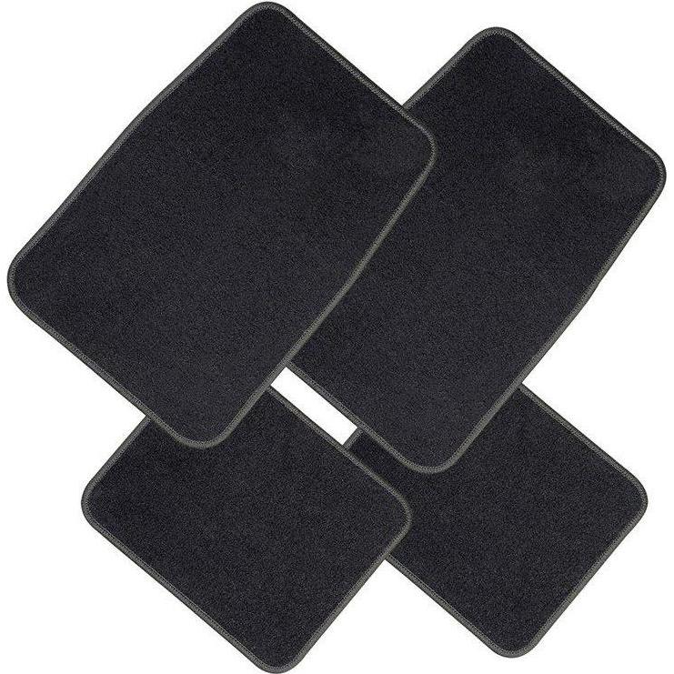 Autoserio, Autoteppich, TEXTILE CAR MAT SET THM-27839/1 (1 Set à 3 Fussmatten)