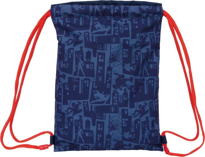 Spiderman Rucksacktasche mit Bändern Spider-Man Blau 26 x 34 x 1 cm (3 l)