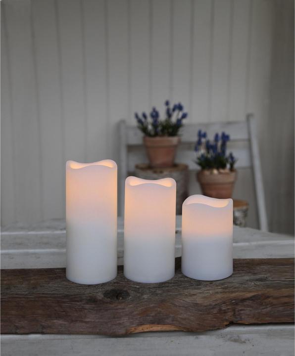 Actual product image Star Trading LED Pillar Candle 3 Pack Paul (3 x)