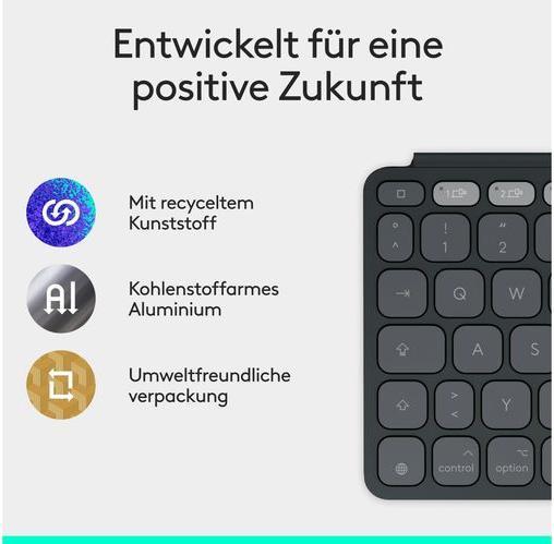 Produktbild Logitech Keys To Go 2 for iPad (CH, Kabellos)
