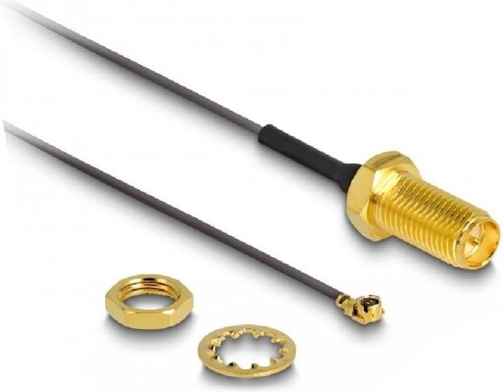 Actual product image Delock WLAN SMA antenna connector, 20cm (Antenna cable)