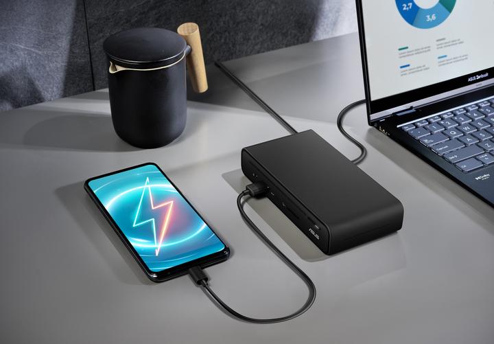 Produktbild ASUS DC301 3 DISPLAY USB-C DOCK/EU (USB-C, 3 Ports)
