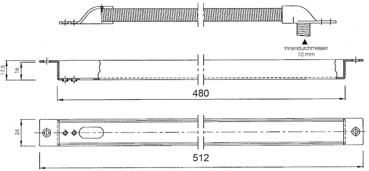 Actual product image BSW Cable transitions concealed 1191