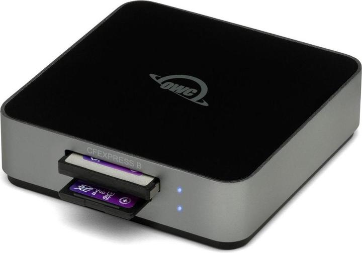 Produktbild OWC Atlas Dual CFexpress + SD Card Reader (USB 3.2 Gen 2, USB-C)