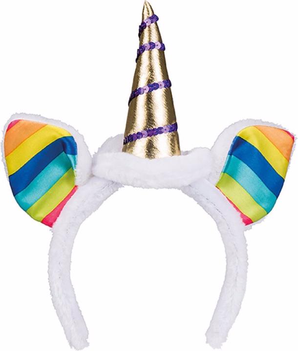 Produktbild Fasnacht Haarreif Einhorn
