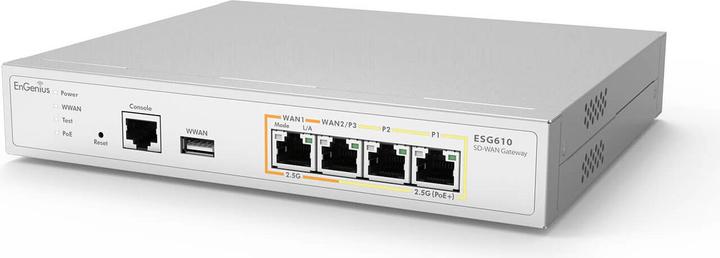 Produktbild EnGenius Cloud Managed SD-WAN Security Gateway with Quad Core 2.2GHz and 4x 2.5G ports• ESG610