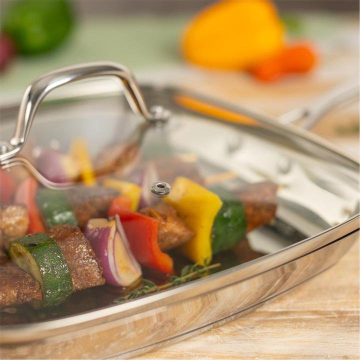 Immagine prodotto Kuhn Rikon Padella (27 cm, Padella per friggere, Acciaio inossidabile)