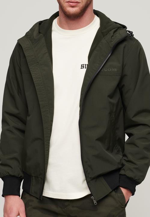 Actual product image Superdry Surplus Nylon Hooded Bomber (L)