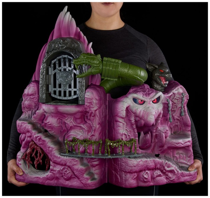 Actual product image Masters of the Universe Origins Snake Mountain Playset