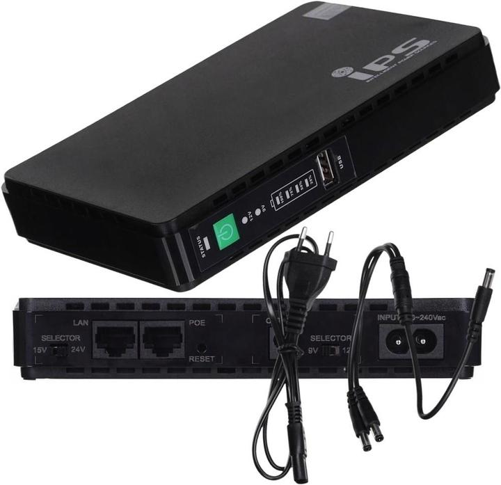 Actual product image IPS ROUTERUPS-15-POE Uninterruptible Power Supply (UPS)