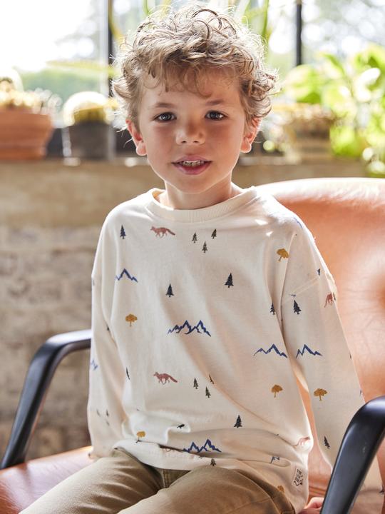 Immagine prodotto Vertbaudet Bedrucktes Jungen Shirt mit Recycling-Baumwolle (152)