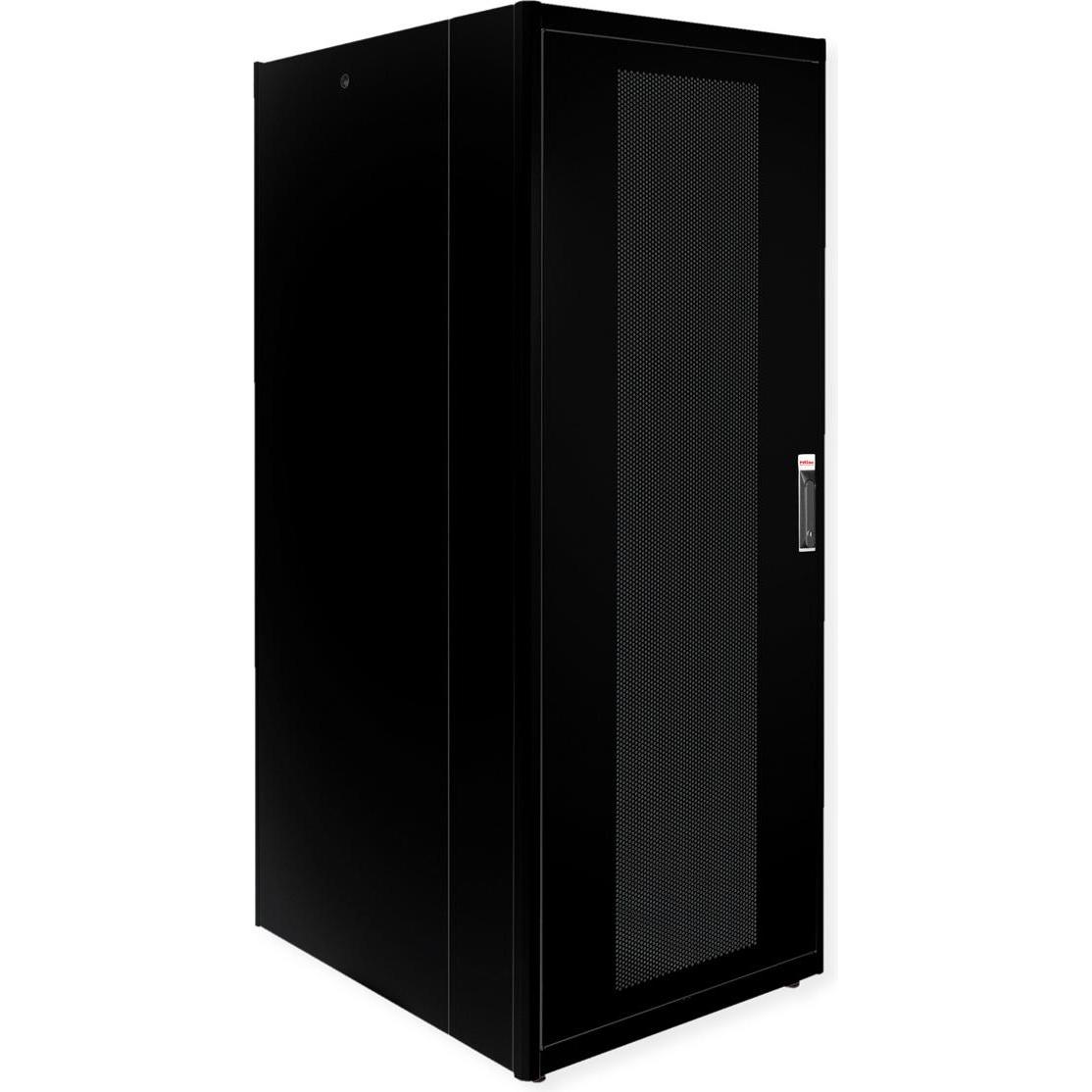 Roline 19-Zoll Serverschrank Basic 42 HE (42 HE, 19 Zoll Rack), Serverschrank, Schwarz