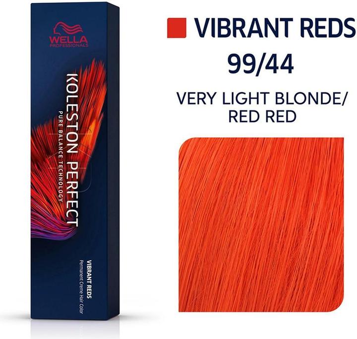 Actual product image Wella Koleston Perfect Me+ Permanent Cream Hair Colour (Intense red)