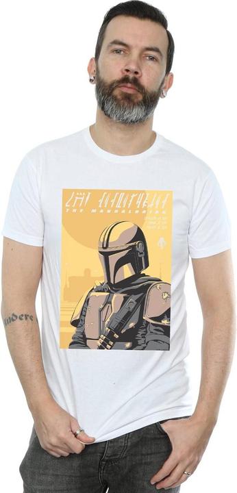 Produktbild Star Wars The Mandalorian Art Poster TShirt (4XL)