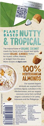 Immagine prodotto Alpro Bio Kokos-Mandeldrink (8 x 100 cl)