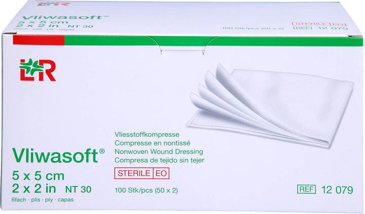 Actual product image Lohmann & Rauscher Nonwoven compresses