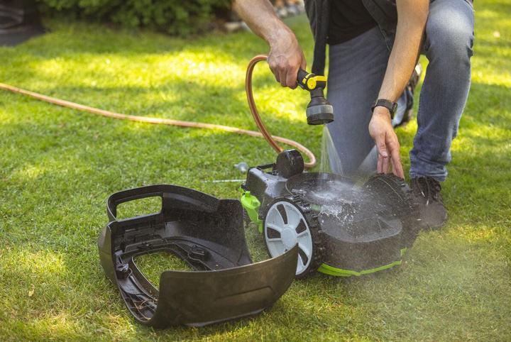 Actual product image Greenworks 2513107, robotic lawnmower, 750 m², 17 cm, 2 cm, 6 cm, 750 m² (750 m², Boundary wire)