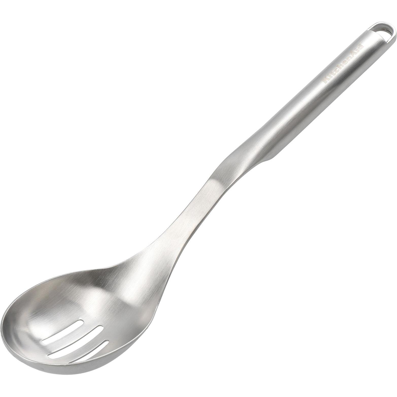 KitchenAid Slotted Spoon, Kochbesteck, Silber