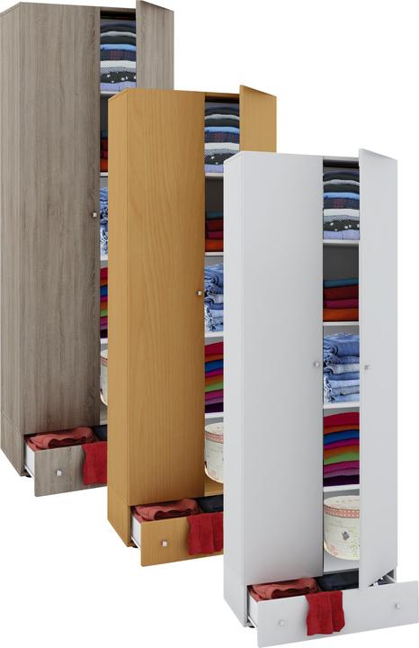 Actual product image VCM my office Vandol Filing Cabinet beech 4 shelves 70.0 x 40.0 x 198.0 cm (70 x 40 x 196 cm)