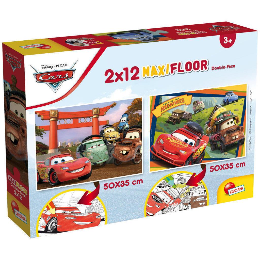 Lisciani Puzzle Supermaxi 2x12 Auta (12 Teile)