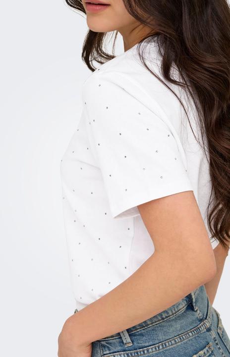 Actual product image Only Onlmonja S/S Studs Tee Jrs (L)