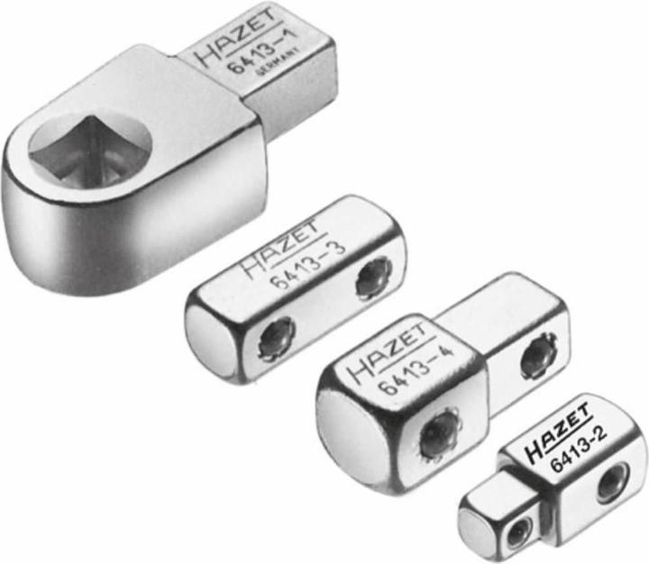 Produktbild HAZET Durchsteck-Vierkant 6413-2 ∙ Vierkant 10 mm (3/8 Zoll) ∙ Vierkant 6,3 mm (1/4 Zoll)